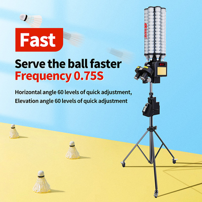 SIBOASI B7 バドミントン シャトルコック フィッダーマシン スマート バドミントン 訓練用射撃マシン