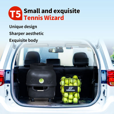 SIBOASI T5 APP コントロール ミニ 射撃 テニス 機械 ボール 訓練