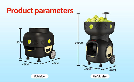 SIBOASI T5 APP コントロール ミニ 射撃 テニス 機械 ボール 訓練