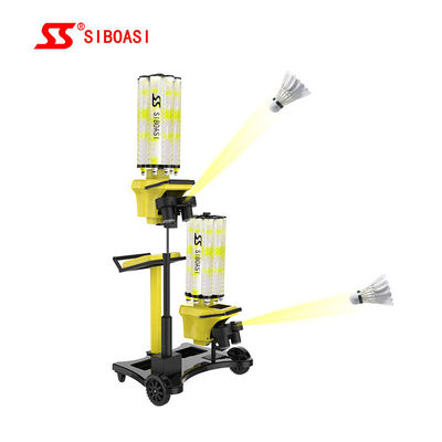 Siboasiのバドミントン機械、1.2-10S球間隔のバドミントンの練習機械