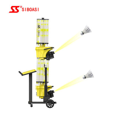 Siboasiのバドミントン機械、1.2-10S球間隔のバドミントンの練習機械