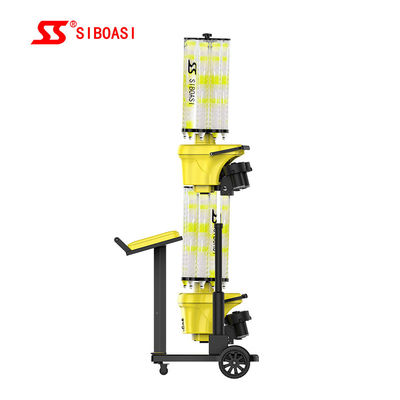 Siboasiのバドミントン機械、1.2-10S球間隔のバドミントンの練習機械