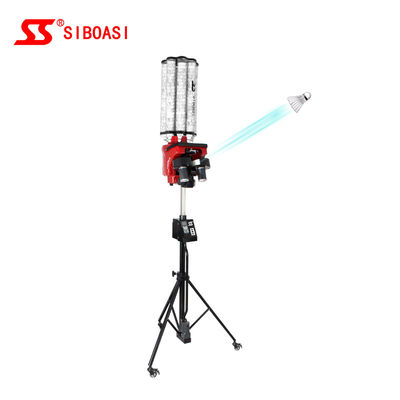 Siboasi 140のKM/Hの200の球が付いている最高のバドミントンの射撃機械